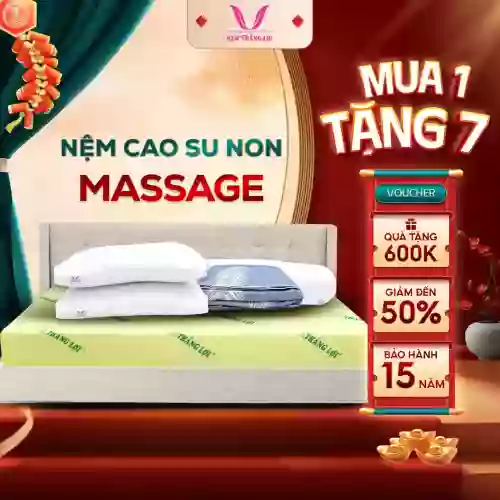 Nệm cao su non massage Thắng Lợi