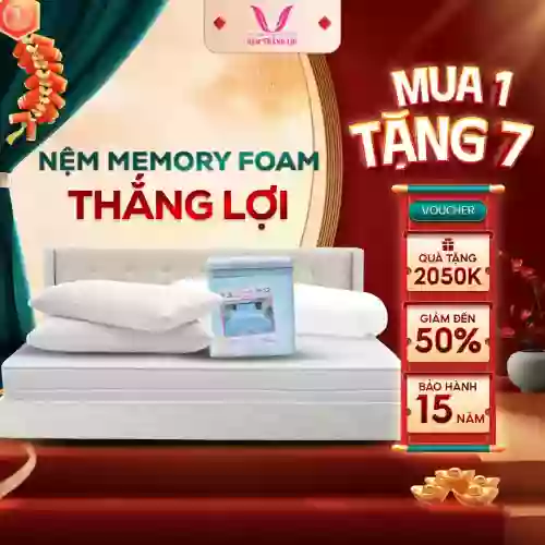 Nệm Memory Foam Thắng Lợi